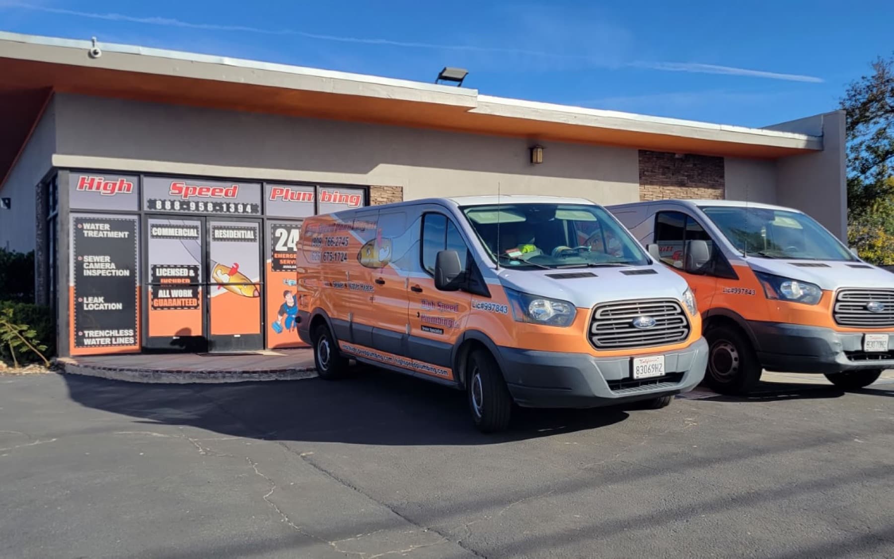 High Speed Plumbing Fullerton, Plumbers in Fullerton